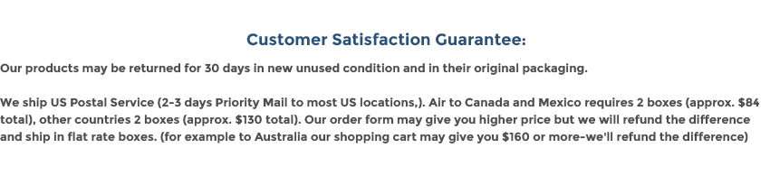 customer guarantee