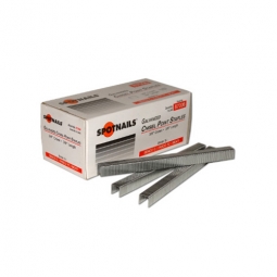 Galvanized wire staples