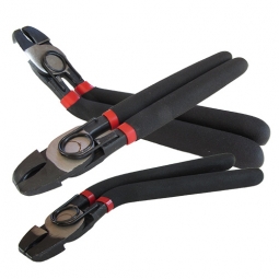 Hog ring clip closing plier