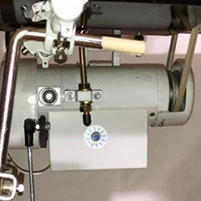 servo motor powers the unit