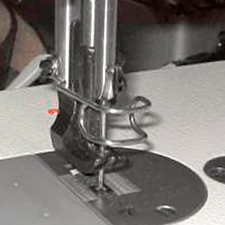 stitching through heavy fabrics