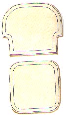 Make a cushion for a wicker chair